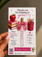 Custom Perfume Party Favors