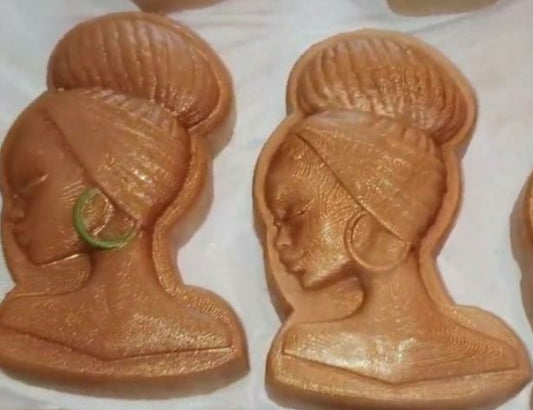 African girl soap natural handmade 